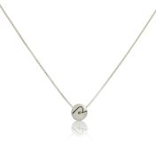 BE PURE - Sterling Silver Pendant Box Chain Necklace