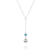 BE PURE - Tail Chain Sterling Silver Necklace with Swarovski® Crystal