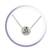 JUST BE - Sterling Silver Pendant Box Chain Necklace