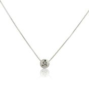 JUST BE - Sterling Silver Pendant Box Chain Necklace