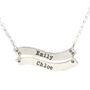 Collana Onda dell'Oceano con Nome [Argento 925]