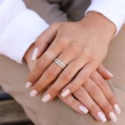 Anello Serenità con Nome [Argento 925]
