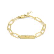 Bracelet Arya avec Prénoms [Plaqué Or 18ct]