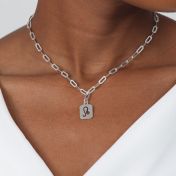 Collar Escorpio - Collar Signo del Zodiaco de Clip [Oro Vermeil de 18K]