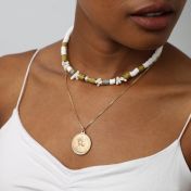 Pearl and Coral Necklace