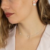 Pearl Bloom Necklace [Sterling Silver]