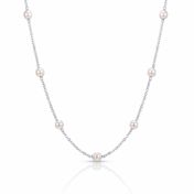 Pearl Bloom Necklace [Sterling Silver]