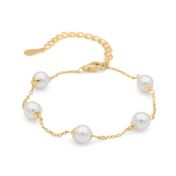 Pearl Bloom Bracelet [18K Gold Vermeil]