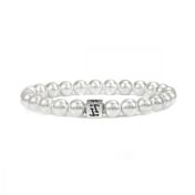 Bracciale Classico da Donna in Perla [Argento 925]