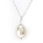 Collana con Perla [Argento 925]
