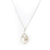 Collana con Perla [Argento 925]