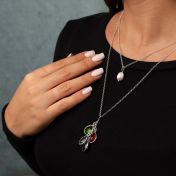 Collana con Perla [Argento 925]