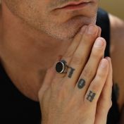 Phantom Men Ring - Sterling Silver