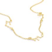 Ella Zodiac Necklace [18K Gold Plated]