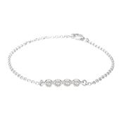 Bracciale Stelle Luccicanti [Argento 925]