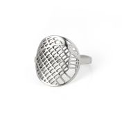 Erinnerungskreis Karten Ring [Sterlingsilber]