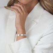 Beschützer Armband mit Gravur [Sterlingsilber]