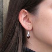 Talon Earrings [18K White Gold] 