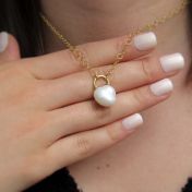 A Handle on Things Pearl Necklace [18K Gold]