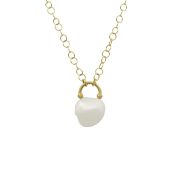 A Handle on Things Pearl Necklace [18K Gold]
