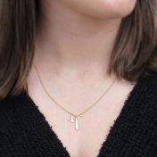 Enchanted Leaf Necklace [18K Gold]