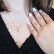 Enchanted Leaf Necklace [18K Gold]