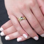 Assorted Bundle Ring [18K Gold]