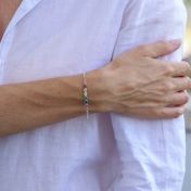 Rainbow Talisa Stars Bracelet [Sterling Silver]