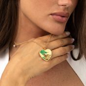 Ties of Heart Terra Map Necklace [18K Gold Vermeil]