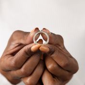 Bague Cercle De Famille avec Prénoms [Argent 925]