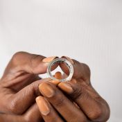 Threads of Life Name Ring [Sterling Silver]