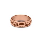 Der Wegweiser Ring mit Gravur [750er rosévergoldet]