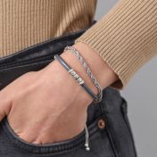 Pulsera Clásica de Cadena de Cuerda [Acero Inoxidable]