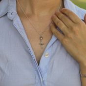 Collier Rose Douce [Argent 925]