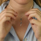 Collier Rose Douce [Argent 925]