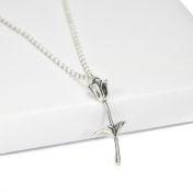 Collier Rose Douce [Argent 925]