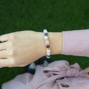 Bracciale Sinergia di Celadon con Nome [Placcato Oro]