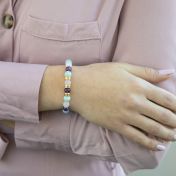 Bracciale Sinergia di Celadon con Nome [Placcato Oro]
