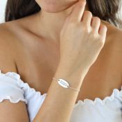 Onvergetelijke Coördinaten Armband [Sterling Zilver]