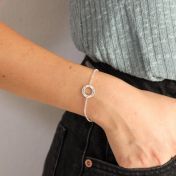 Speciale Plek Coördinaten Armband [Sterling Zilver]