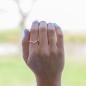 Classic Chevron Ring [Sterling Silver]