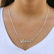 Gepersonaliseerde Naam Ketting [Sterling Zilver]