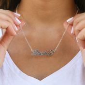 Gepersonaliseerde Naam Ketting [Sterling Zilver]