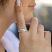 Anello Classico Inciso [Argento 925]