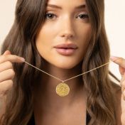 Talisa Sky Map Necklace [14 Karat Gold]