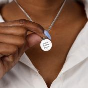 Familie Kompas Vrouwen Naam Ketting [Sterling Zilver]