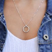 Collana Punto Debole con Nome [Argento 925]