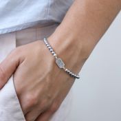 Clear Mark Hematite Memories Bracelet [Sterling Silver]