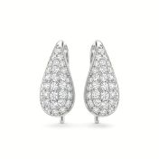 Small Pavé Dôme Earrings