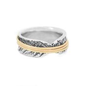 Family Circles Spinner Ring [Sterling Silver] - 1 Spinner
